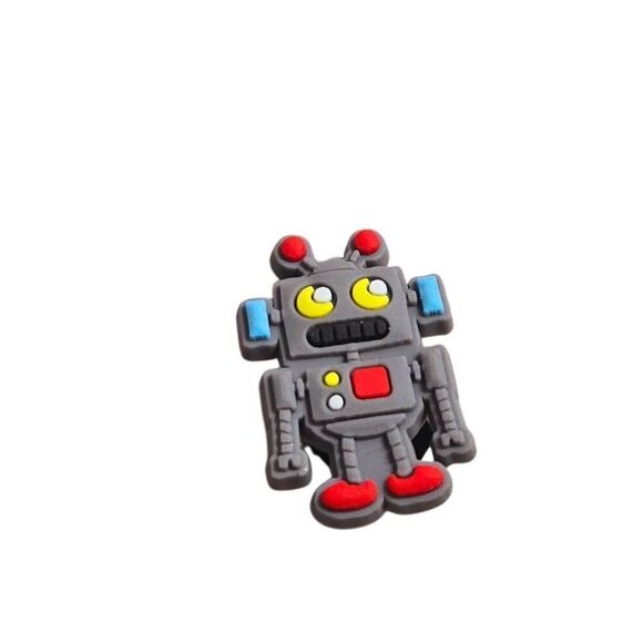 Jibbitz Style Shoe Charm Robot Gamer - Picture 1 of 4